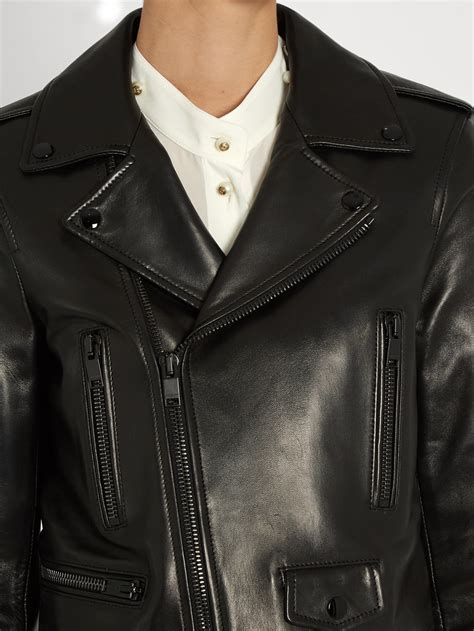 biker jacket leather ysl photo shoot|saint laurent l01.